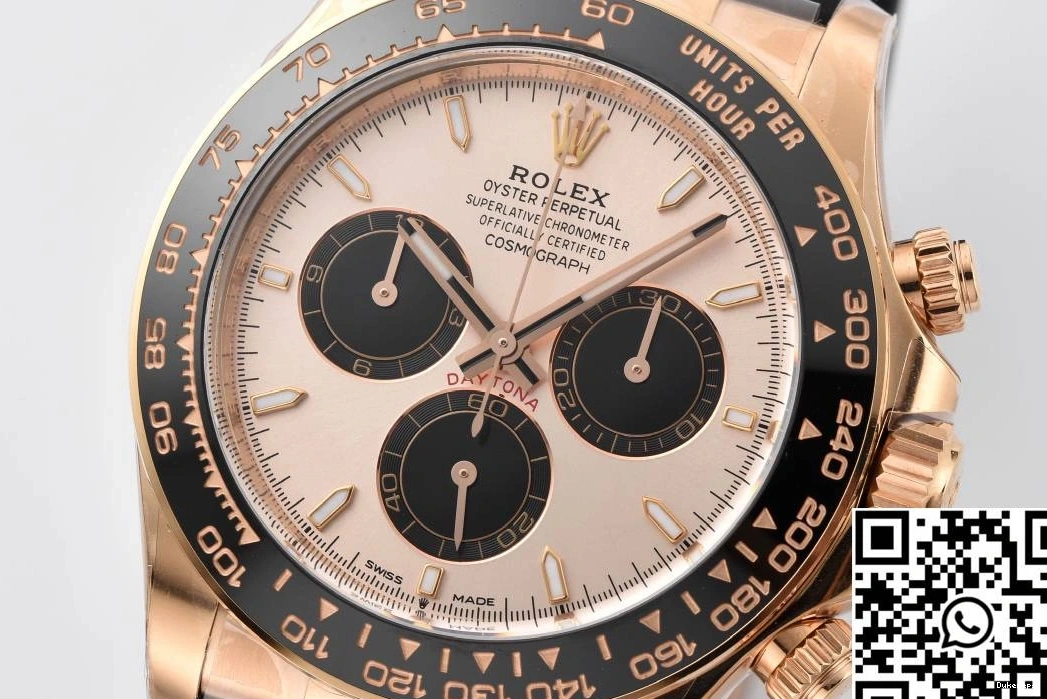 Daytona Rolex Factory Clean Black Cosmograph M126515LN-0006 Bezel 0401